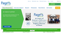 Desktop Screenshot of paget.org.uk
